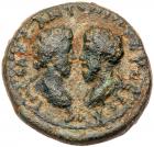 Aelia Capitolina (Jerusalem). Marcus Aurelius and Lucius Verus. &AElig; (17.02 g), AD 161-180 and 161-169 respectively