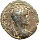 Samaria, Caesarea Maritima. Hadrian. AE (14.65 g), AD 117-138 VF