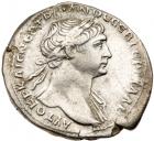 Arabia Petraea, Bostra. Trajan. Silver Tridrachm (10.03 g), AD 98-117 VF