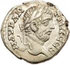 Arabia Petraea, Petra. Caracalla. Silver Drachm (3.17 g), AD 198-217 VF