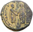 Petraea, Petra. Marcus Aurelius and Lucius Verus. &AElig; (11.89 g), AD 161-180 and 161-169 respectively