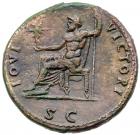 Domitian. AE Sestertius (21.30 g), AD 81-96 Choice VF - 2