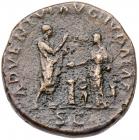 Hadrian. AE Sestertius (24.47 g), AD 117-138 VF - 2