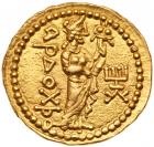 INDIA. Kushan Empire. Huvishka, ca. AD 152-192. Gold Dinar (7.90 g.) Superb EF - 2