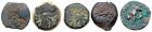 5-piece lot of Jewish War Bronzes - 2
