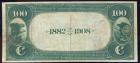 1882, $100 National Bank Note, Citizens NB of Los Angeles, CA., Charter 5927 - 2