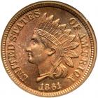 1861 Indian Head 1C NGC MS66