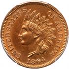 1864 Indian Head 1C. Bronze, with L