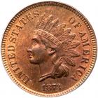 1873 Indian Head 1C. Open 3 PCGS MS64 RB