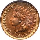 1883 Indian Head 1C NGC MS66 RD