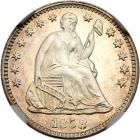 1858 Liberty Seated H10C NGC PF66 CAM