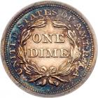 1857 Liberty Seated 10C PCGS Proof 65 - 2