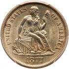 1877-CC Liberty Seated 10C PCGS MS64