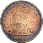 1840 Liberty Seated 50C. Rev of 1839 PCGS MS65