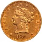 1874-S $10 Liberty PCGS AU55