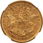 1873-S $20 Liberty. Open 3 NGC MS60 - 2