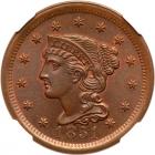 1851 N-39 R3 NGC graded MS66 Brown