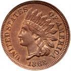 1862 Indian Head 1C PCGS MS62