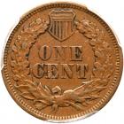 1864 Indian Head 1C. Bronze, with L PCGS EF45 - 2