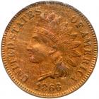 1866 Indian Head 1C PCGS AU50