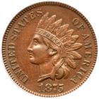 1875 Indian Head 1C PCGS AU55