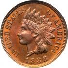 1888 Indian Head 1C ANACS MS64 RD