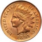 1897 Indian Head 1C PCGS MS64 RD