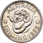 Australia. Proof Shilling, 1955 (m) PCGS Proof 64 - 2