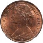 Great Britain. Penny, 1861 NGC MS64 RB