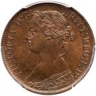 Great Britain. Farthing, 1868 PCGS MS65 RB