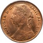 Great Britain. Penny, 1879 PCGS MS64 RB