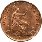 Great Britain. Penny, 1879 PCGS MS64 RB - 2