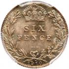 Great Britain. Sixpence, 1910 PCGS MS64 - 2