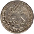 Mexico. 8 Reales, 1844-Ga MC PCGS About Unc - 2