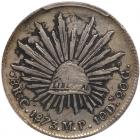 Mexico. 8 Reales, 1873-C MP PCGS VF