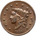 1835 N-8 R1 Head of 1836 PCGS Genuine Unc Details Questionable Color