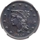 1840 N-2 R2 Small Date, Small 8 over Large 8 NGC AU Details Improperly Cleaned