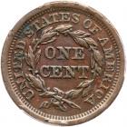 1843 N-16 R4 Mature Head Large Letters PCGS Genuine AU Details Rim Ding - 2