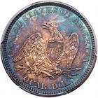 1861 Liberty Seated 25C PCGS MS63 - 2