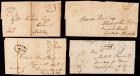 1815-1860s. Nashville TN Postal History Collection, 80+ Covers