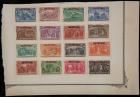 1893 Imitation Set of Columbians Complete, 1c-$5 (Sc 230-245)