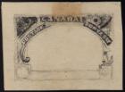 Canada. 1920s Pencil Drawn Essay of Frame Only For Unidentified Issue