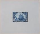 Canada. 1929, 50c Bluenose Large Die Proof, Die Sunk (Sc 158)