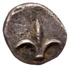 Judaea, Yehud (Judah). Silver 1/2 Gerah (0.45 g), ca. 375-332 BCE EF