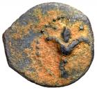 Judaea, Hasmonean Kingdom. Alexander Jannaeus (Yehonatan). Ã 1/2 Prutah (1.19 g), 103-76 BCE. - 2