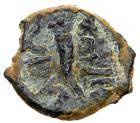 Judaea, Herodian Kingdom. Herod I. AE Lepton (0.97 g), 40 BCE.-4 CE Choice VF