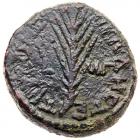 Judaea, Herodian Kingdom. Herod III Antipas. AE Half (6.75 g), 4 BCE-39 CE Choic - 2