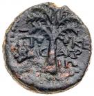 Judaea, Herodian Kingdom. Agrippa II. AE (3.90 g), 56-95 CE EF - 2