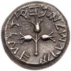 Judaea, The Jewish War. Silver Shekel (13.49 g), 66-70 CE VF - 2