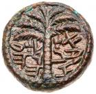 Judaea, Bar Kokhba Revolt. AE Small Bronze (6.68 g), 132-135 CE